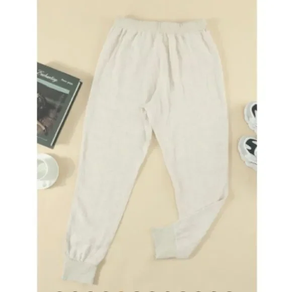 jogger casual pants with drawstring waist and pockets - Picture 5 of 11
